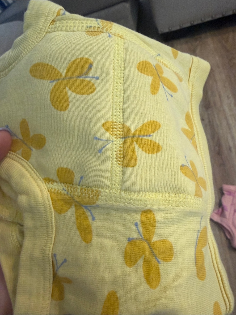 Hanna Andersson 4-Pack Training Underwear in Yellow, Light Pink, Pink, Blue - Picture 6 of 9